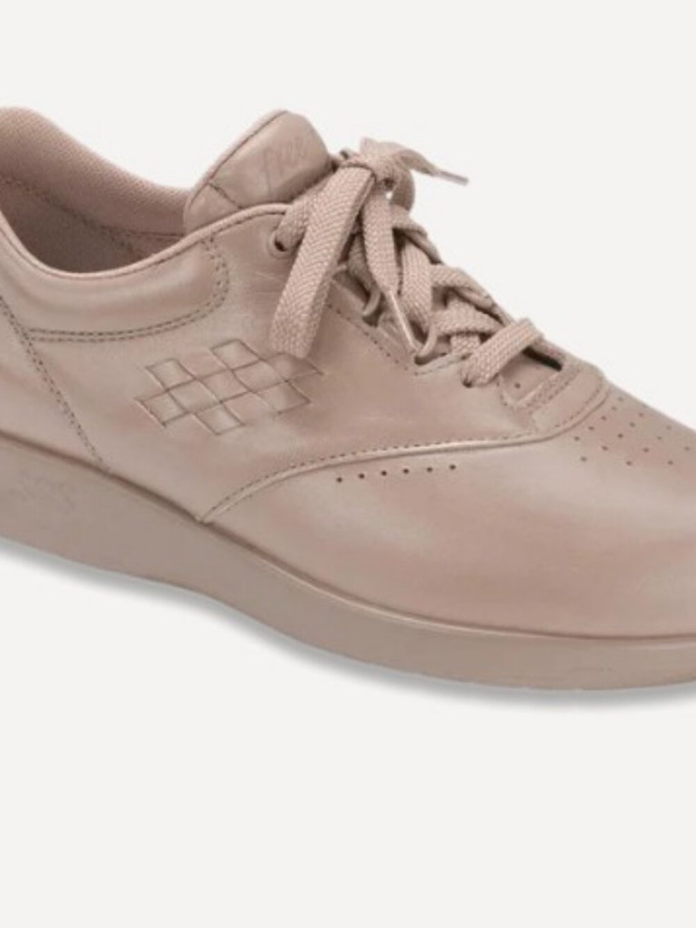 SAS Free Time Leather Lace-Up Walking Shoe Mocha Women's 9WW